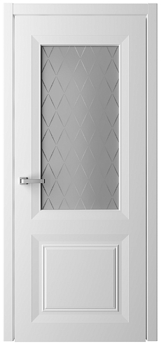 Дверь СтильБогема                                                                    ширина 80 см
                                                                                                    Белый                                                                                                    Эмаль                                                                                                    Стекло "Оникс"                                                                
                                                                    кромка В цвет полотна                                                                                                    полимерная                                                                                                    с 2-х сторон